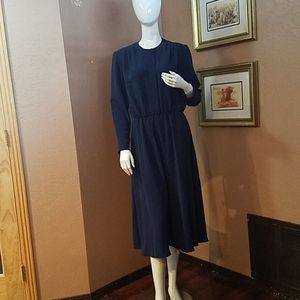 Vintage 1970s secretary dress
